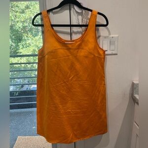 Frame micro flare tank minidress